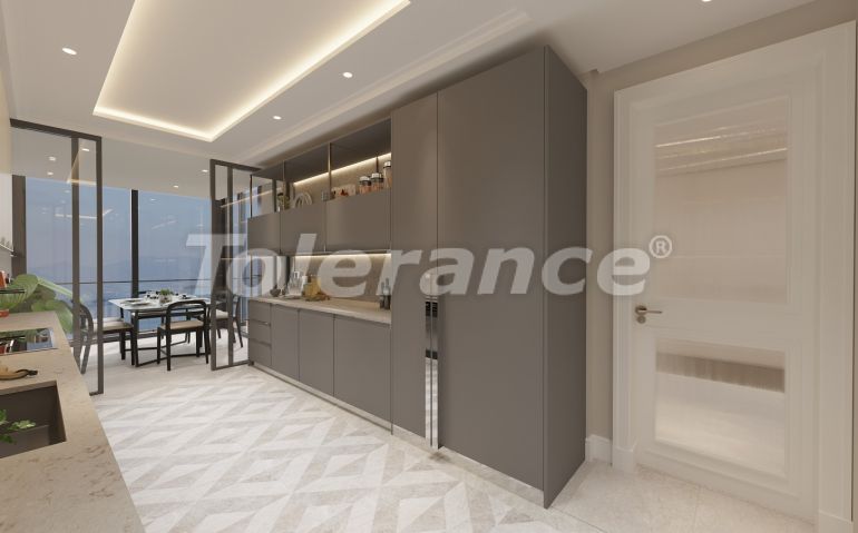 آپارتمان از سازنده که در استانبول منظره دریا استخر - خرید ملک در ترکیه - 65859