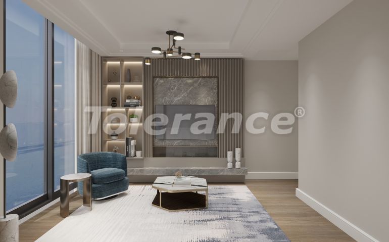 آپارتمان از سازنده که در استانبول منظره دریا استخر - خرید ملک در ترکیه - 65861