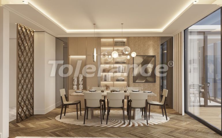 آپارتمان از سازنده که در استانبول منظره دریا استخر - خرید ملک در ترکیه - 65863