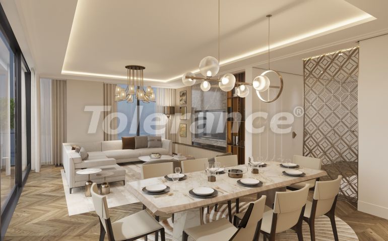 آپارتمان از سازنده که در استانبول منظره دریا استخر - خرید ملک در ترکیه - 65867