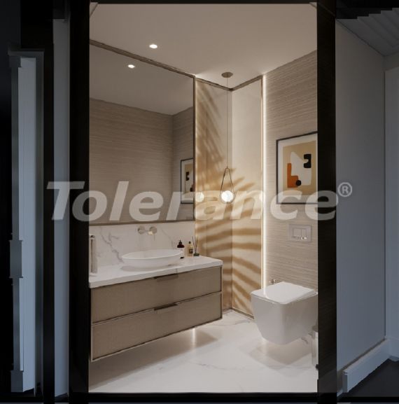 آپارتمان از سازنده که در استانبول منظره دریا استخر - خرید ملک در ترکیه - 65868