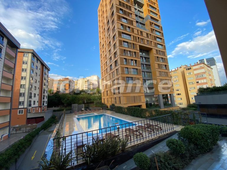 Appartement du développeur еn Istanbul vue sur la mer piscine - acheter un bien immobilier en Turquie - 66266