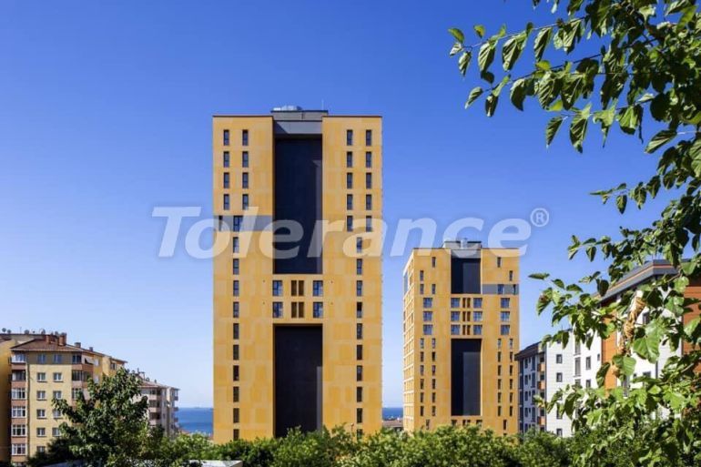 Appartement du développeur еn Istanbul vue sur la mer piscine - acheter un bien immobilier en Turquie - 66289