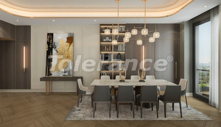آپارتمان از سازنده که در استانبول منظره دریا استخر اقساط - خرید ملک در ترکیه - 66546