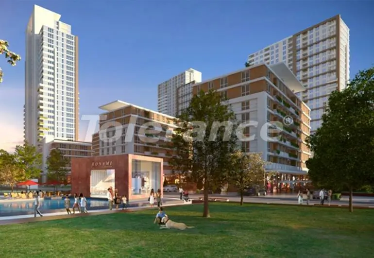 Apartment in Istanbul pool installment - buy realty in Turkey - 7306