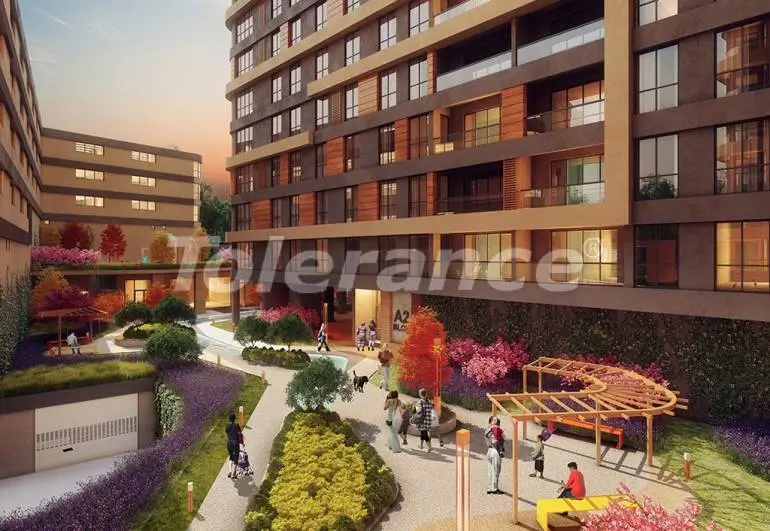 Appartement in Istanboel zwembad afbetaling - onroerend goed kopen in Turkije - 7322