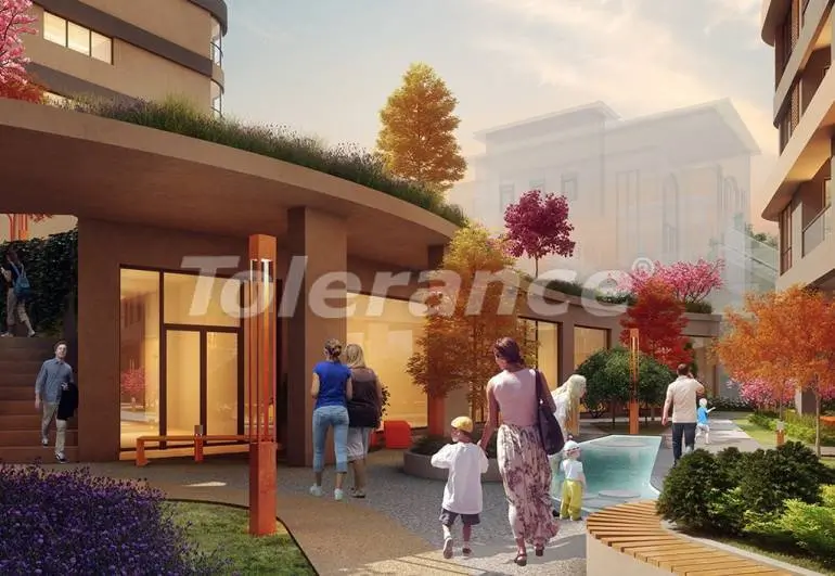 Appartement in Istanboel zwembad afbetaling - onroerend goed kopen in Turkije - 7323