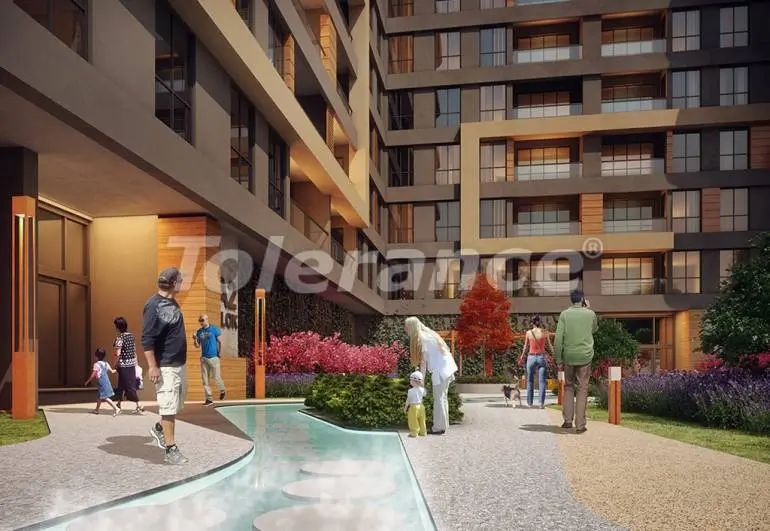 Appartement in Istanboel zwembad afbetaling - onroerend goed kopen in Turkije - 7324