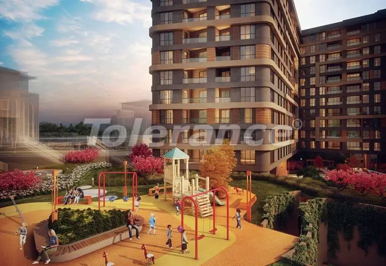 Appartement in Istanboel zwembad afbetaling - onroerend goed kopen in Turkije - 7325