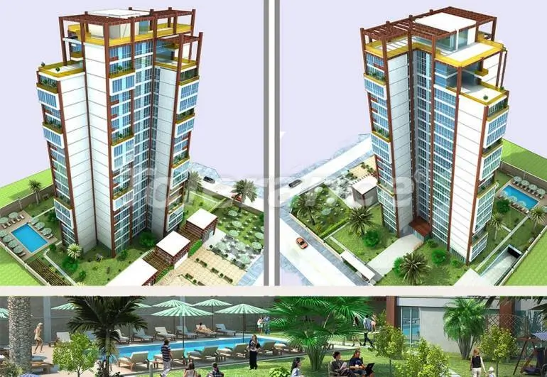 Appartement in Istanboel zwembad afbetaling - onroerend goed kopen in Turkije - 7433