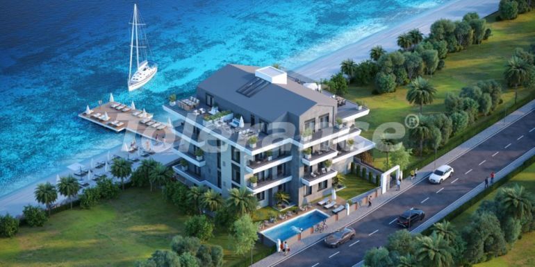 Appartement van de ontwikkelaar in İzmir zeezicht zwembad - onroerend goed kopen in Turkije - 101550