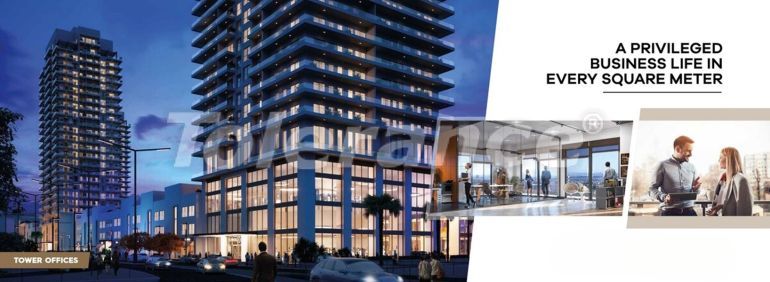 Appartement du développeur еn Izmir vue sur la mer piscine - 108984 Appartement du développeur еn Izmir vue sur la mer piscine - acheter un bien immobilier en Turquie - 108984