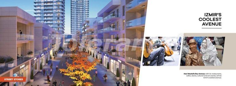 Appartement du développeur еn Izmir vue sur la mer piscine - 108988 Appartement du développeur еn Izmir vue sur la mer piscine - acheter un bien immobilier en Turquie - 108988