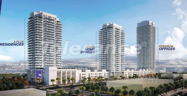 Apartment vom entwickler in İzmir meeresblick pool ratenzahlung - immobilien in der Türkei kaufen - 108991