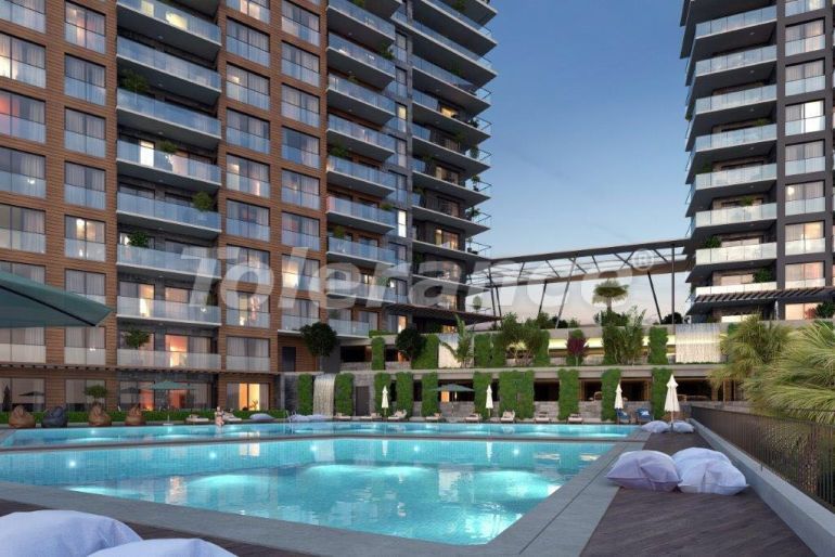 Apartment vom entwickler in İzmir pool - 83355 Apartment vom entwickler in İzmir pool - immobilien in der Türkei kaufen - 83355
