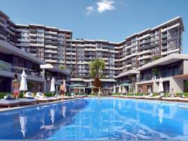 Appartement van de ontwikkelaar in İzmir zwembad afbetaling - onroerend goed kopen in Turkije - 83707