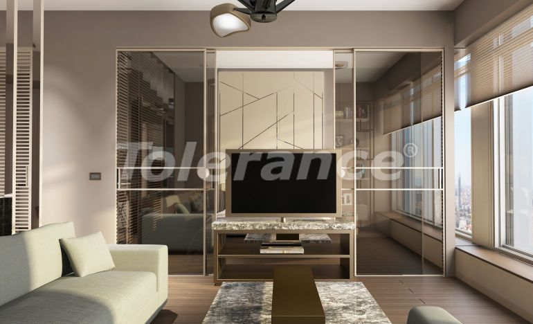 Apartment in Kadikoy, İstanbul with sea view with pool - buy realty in Turkey - 42095