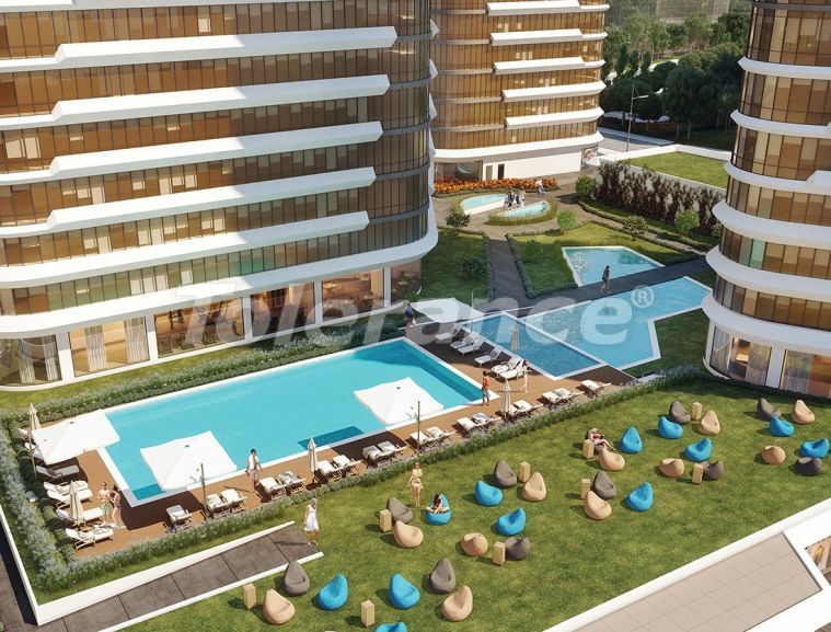 Appartement van de ontwikkelaar in Kadikoy, Istanboel zwembad - onroerend goed kopen in Turkije - 50790