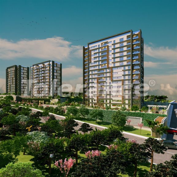 Apartment vom entwickler in Kadikoy, Istanbul meeresblick pool ratenzahlung - immobilien in der Türkei kaufen - 65450