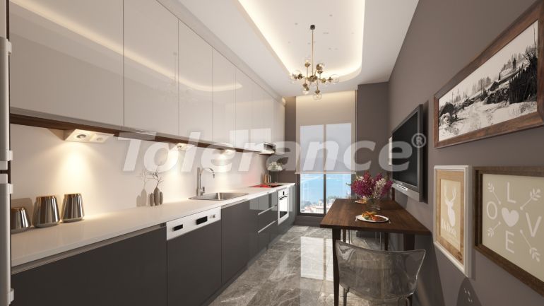 Apartment from the developer in Kadikoy, İstanbul with sea view with pool with installment - buy realty in Turkey - 65459