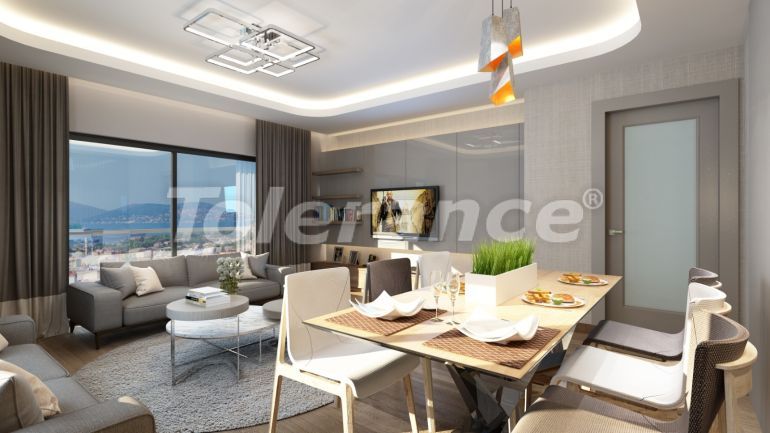 Apartment from the developer in Kadikoy, İstanbul with sea view with pool with installment - buy realty in Turkey - 65462