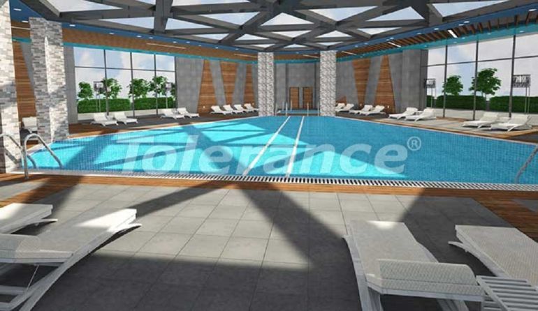 Appartement van de ontwikkelaar in Kadikoy, Istanboel zeezicht zwembad - onroerend goed kopen in Turkije - 67527