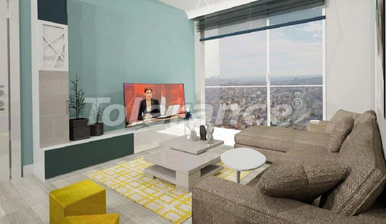 Appartement van de ontwikkelaar in Kadikoy, Istanboel zeezicht zwembad - onroerend goed kopen in Turkije - 67530