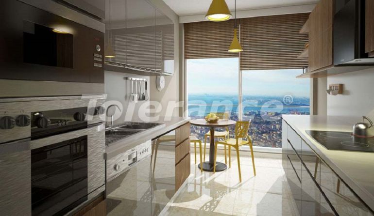 Appartement van de ontwikkelaar in Kadikoy, Istanboel zeezicht zwembad - onroerend goed kopen in Turkije - 67531