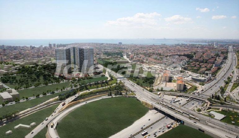 Appartement van de ontwikkelaar in Kadikoy, Istanboel zeezicht zwembad - onroerend goed kopen in Turkije - 67542
