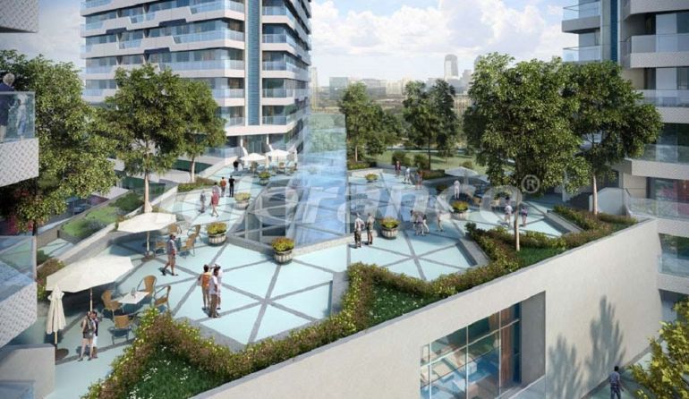 Appartement van de ontwikkelaar in Kadikoy, Istanboel zeezicht zwembad - onroerend goed kopen in Turkije - 67546