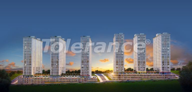 Apartment from the developer in Kadikoy, İstanbul with sea view with pool with installment - buy realty in Turkey - 68873