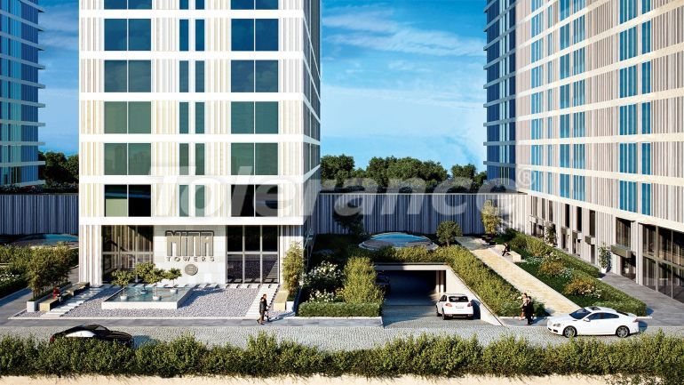 آپارتمان از سازنده که در کادیکوی, استانبول منظره دریا استخر اقساط - خرید ملک در ترکیه - 68879