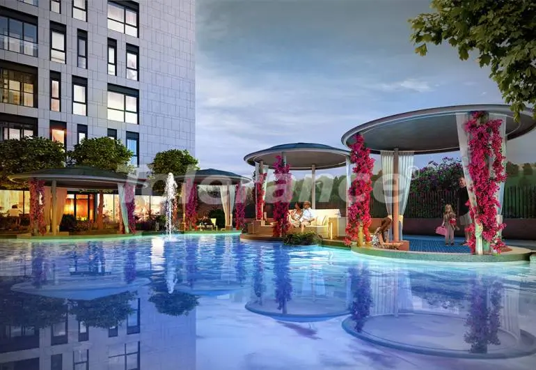Appartement du développeur еn Kağıthane, Istanbul piscine - acheter un bien immobilier en Turquie - 23105