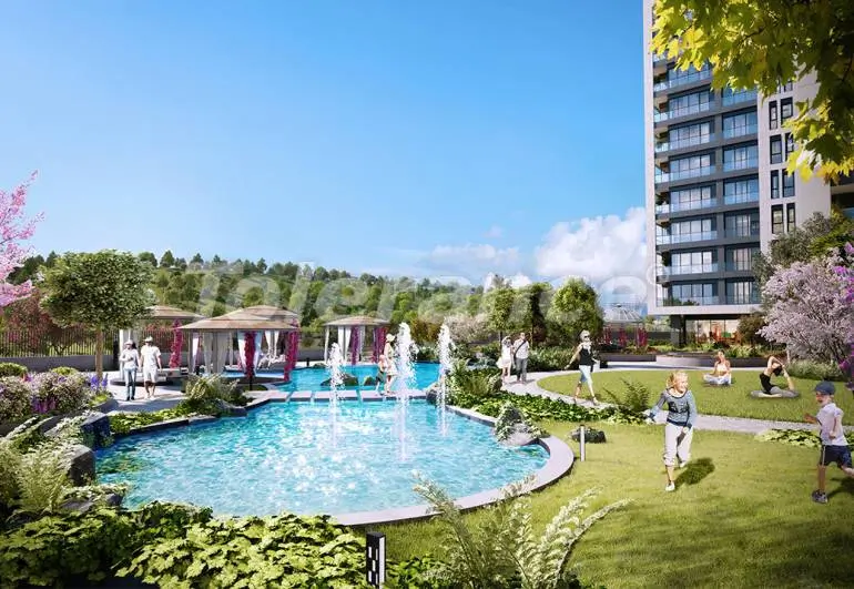 Appartement du développeur еn Kağıthane, Istanbul piscine - acheter un bien immobilier en Turquie - 23108