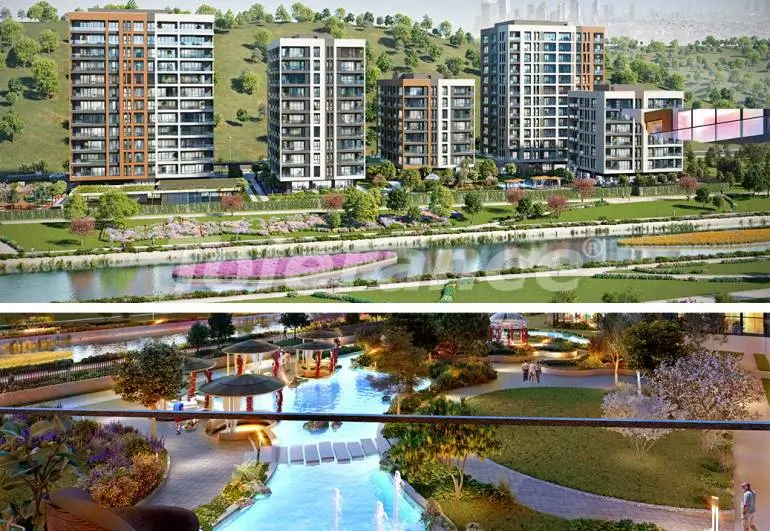 Appartement du développeur еn Kağıthane, Istanbul piscine - acheter un bien immobilier en Turquie - 23114