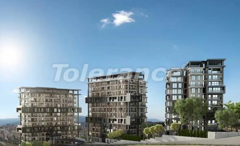 Apartment from the developer in Kagithane, İstanbul with pool - 25586 Apartment from the developer in Kagithane, İstanbul with pool - buy realty in Turkey - 25586