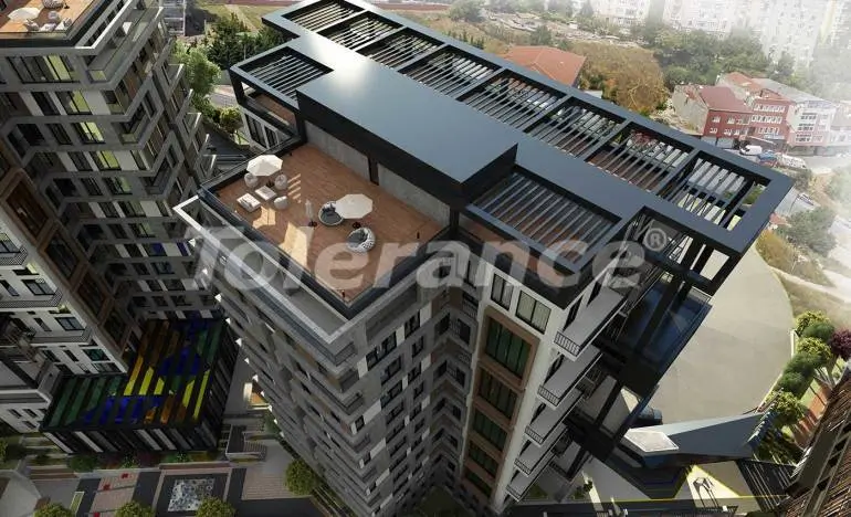 Apartment from the developer in Kagithane, İstanbul with pool - 25587 Apartment from the developer in Kagithane, İstanbul with pool - buy realty in Turkey - 25587