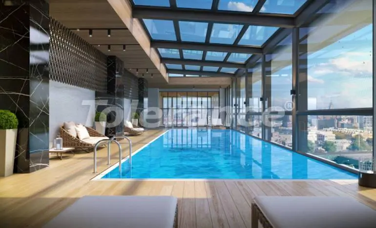Apartment from the developer in Kagithane, İstanbul with pool with installment - buy realty in Turkey - 26235