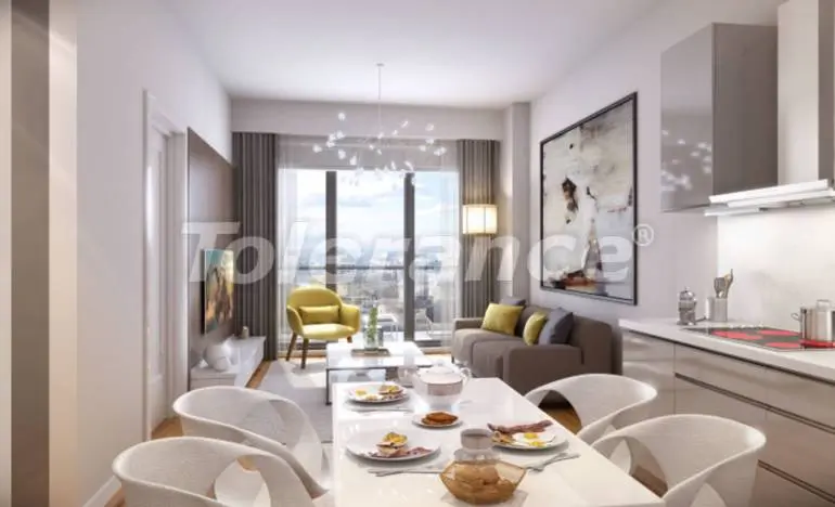 Apartment from the developer in Kagithane, İstanbul with pool with installment - buy realty in Turkey - 26239