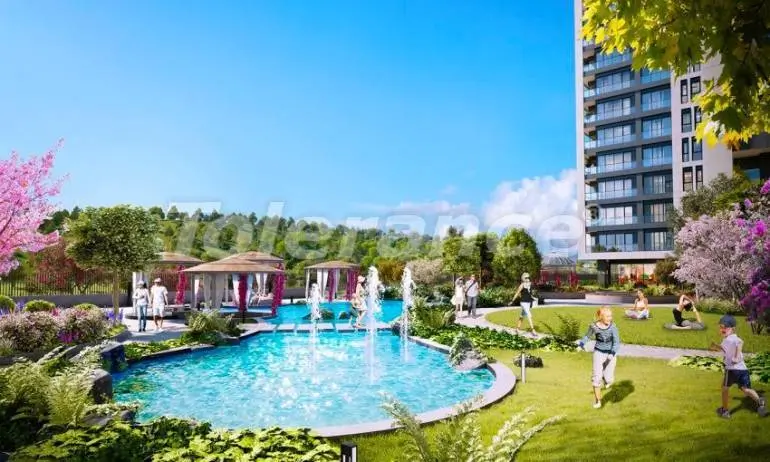 Appartement du développeur еn Kağıthane, Istanbul piscine - acheter un bien immobilier en Turquie - 37322
