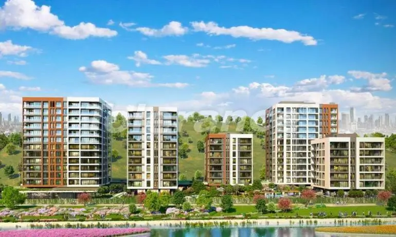 Appartement du développeur еn Kağıthane, Istanbul piscine - acheter un bien immobilier en Turquie - 37324