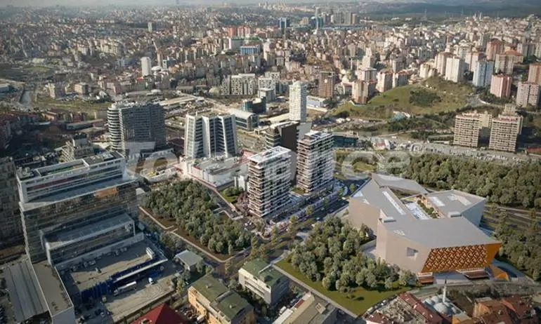 Apartment from the developer in Kagithane, İstanbul with pool with installment - buy realty in Turkey - 37583