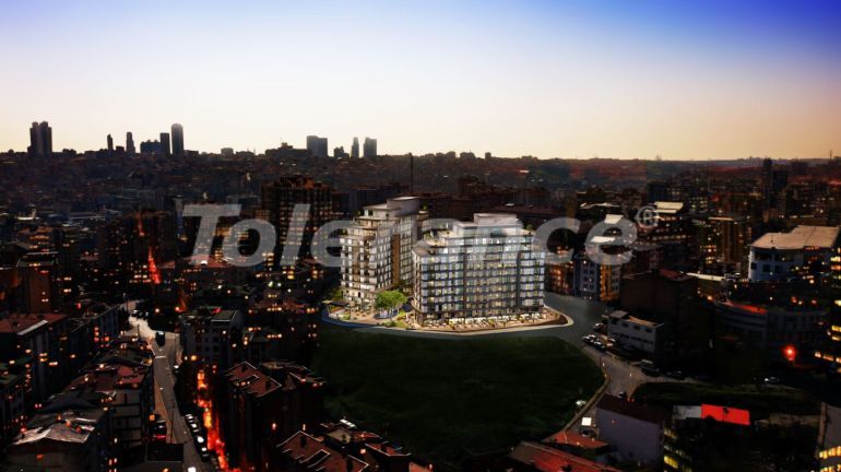 Apartment from the developer in Kagithane, İstanbul with pool with installment - 66382 Apartment from the developer in Kagithane, İstanbul with pool with installment - buy realty in Turkey - 66382