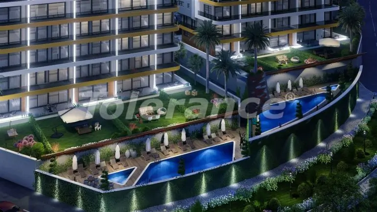 Appartement du développeur еn Kargıcak, Alanya vue sur la mer piscine versement - acheter un bien immobilier en Turquie - 20713