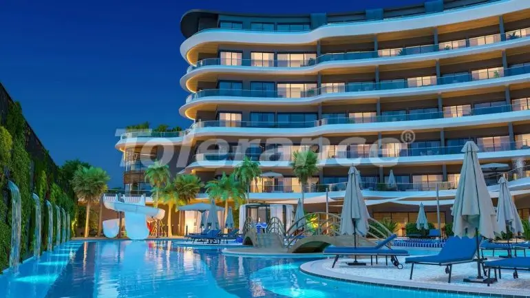 Appartement van de ontwikkelaar in Kargıcak, Alanya zeezicht zwembad - onroerend goed kopen in Turkije - 27922