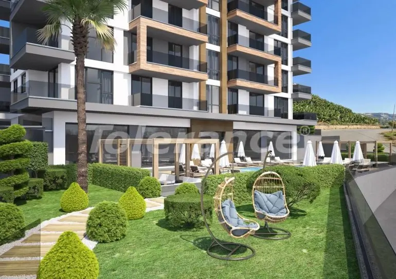 Apartment from the developer in Kargicak, Alanya with sea view with pool - buy realty in Turkey - 28008