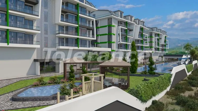 Apartment еn Kargıcak, Alanya vue sur la mer piscine versement - acheter un bien immobilier en Turquie - 28127