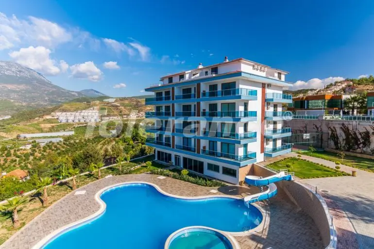 Apartment from the developer in Kargicak, Alanya with sea view with pool - buy realty in Turkey - 28709