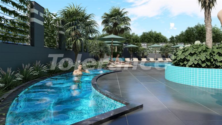 Apartment from the developer in Kargicak, Alanya with sea view with pool - 41137 Apartment from the developer in Kargicak, Alanya with sea view with pool - buy realty in Turkey - 41137