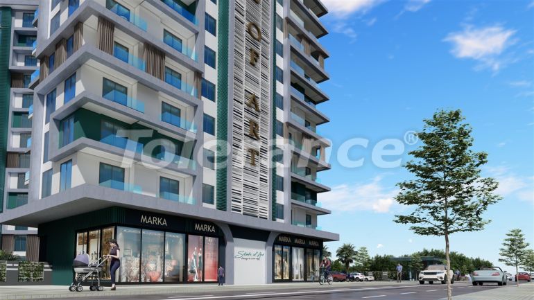Apartment from the developer in Kargicak, Alanya with sea view with pool - 41158 Apartment from the developer in Kargicak, Alanya with sea view with pool - buy realty in Turkey - 41158